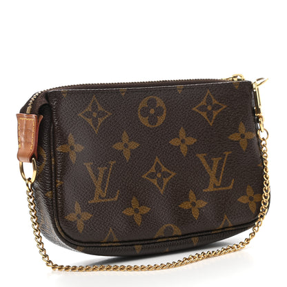 Louis Vuitton Monogram Complice Trunks and Bags Mini Pochette Accessories Beige 3 of 8