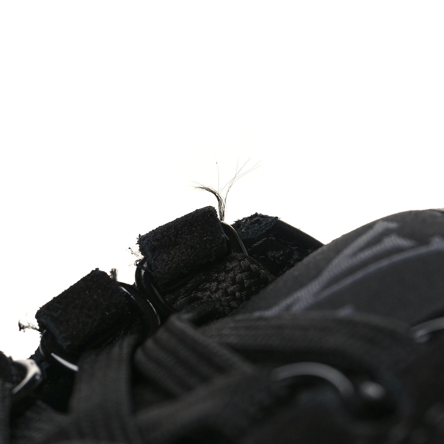 Suede Mens LV Trainer Sneakers 6.5 Black