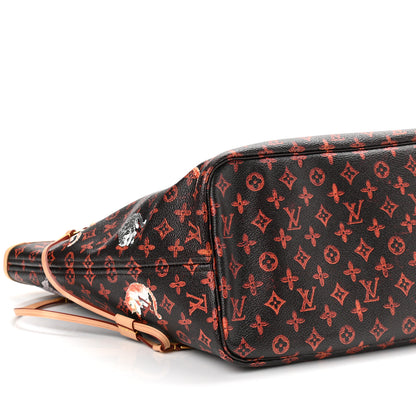 Louis Vuitton Catogram Neverfull MM Marron 10 of 11
