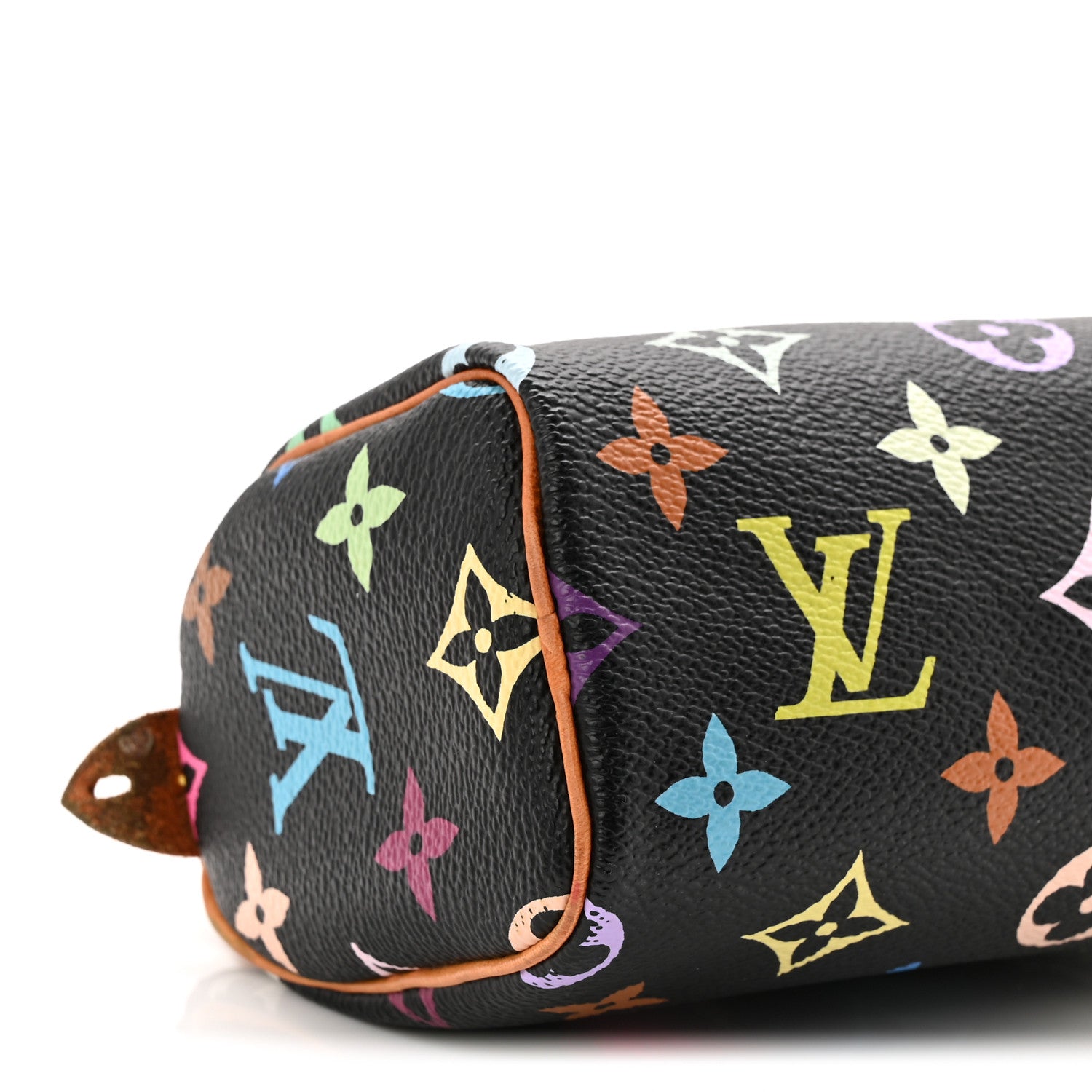Louis Vuitton Monogram Multicolor Mini Sac HL Speedy Black 7 of 10