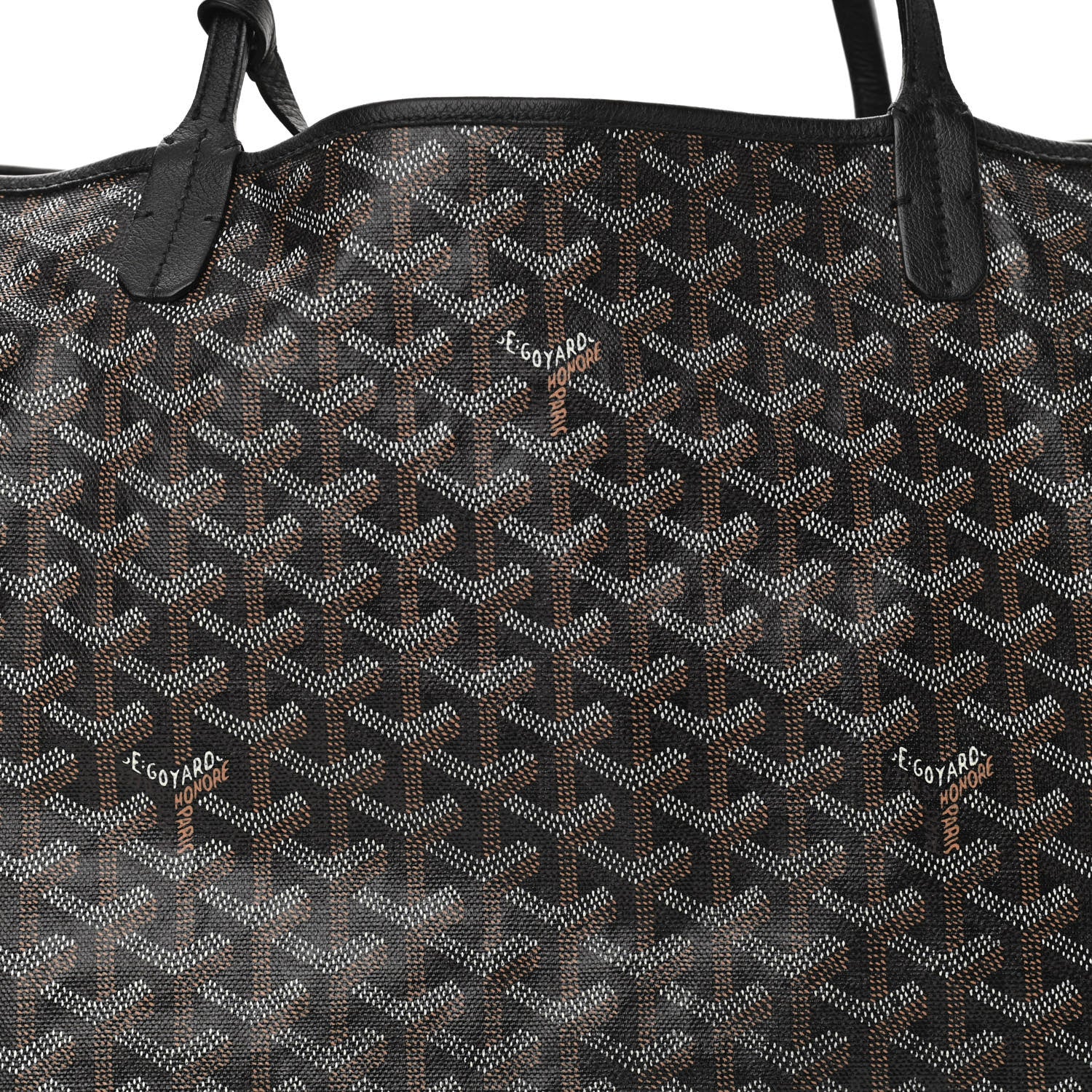 Goyard Goyardine Saint Louis GM Black 9 of 13