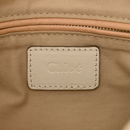 Chloe Calfskin Medium Paraty Cream 7 of 17