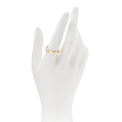 Cartier 18K Yellow Gold 3.5mm LOVE Wedding Band Ring 58 8.5 2 of 5