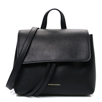 Mansur Gavriel Calfskin Mini Lady Bag Black Flamma 1 of 9