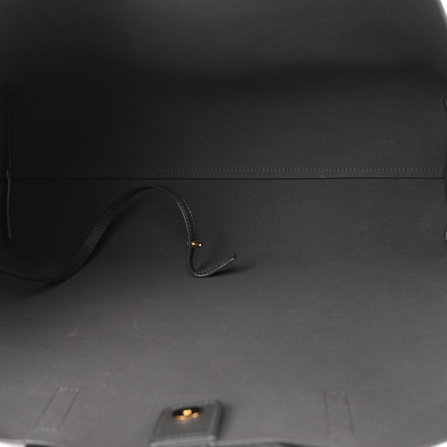 Calfskin Large Shopping Tote Pebble
