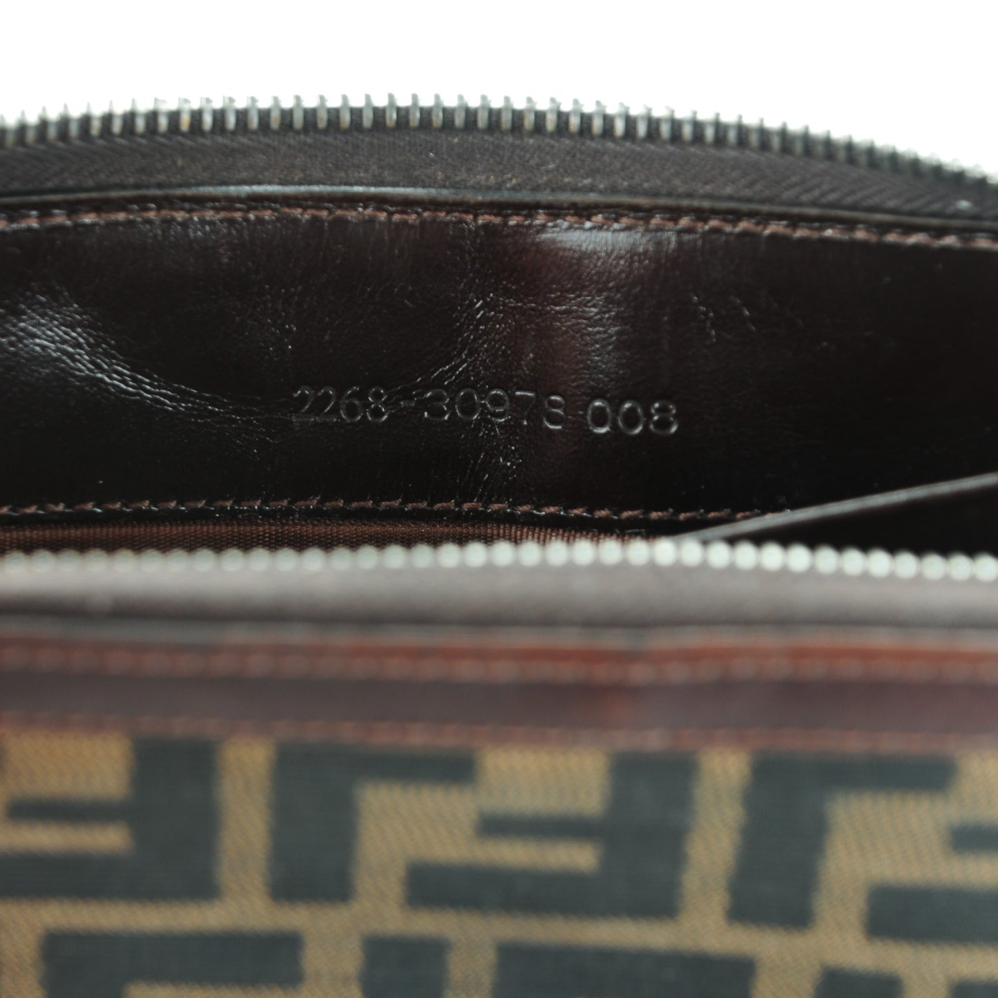 Zucca Zip Around Wallet Tobacco