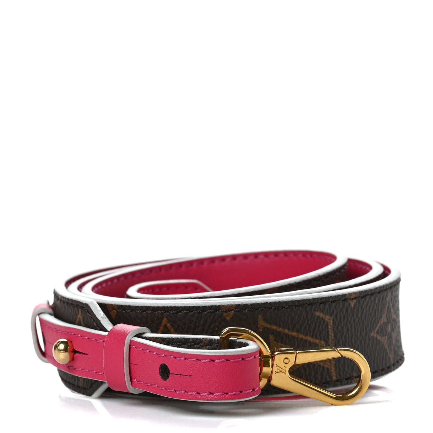 Monogram Bandouliere Shoulder Strap XL Hot Pink