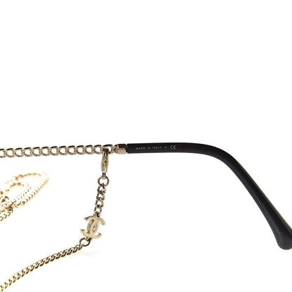 Chanel Chain Square Sunglasses 4244 Black 7 of 9