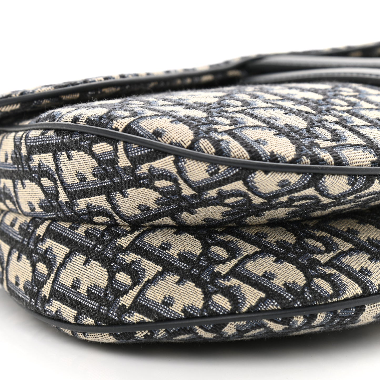 Oblique Saddle Bag Blue