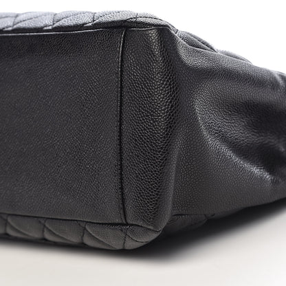 Chanel Caviar Quilted Grand Shopping Tote GST Black 10 of 11