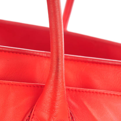 Chanel Lambskin Executive Cerf Shopper Tote Red 8 of 8