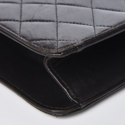 Chanel Lambskin Quilted Medium Single Flap Black 15 of 16