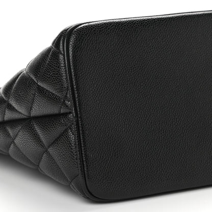 Chanel Caviar Quilted Medallion Tote Black 9 of 10