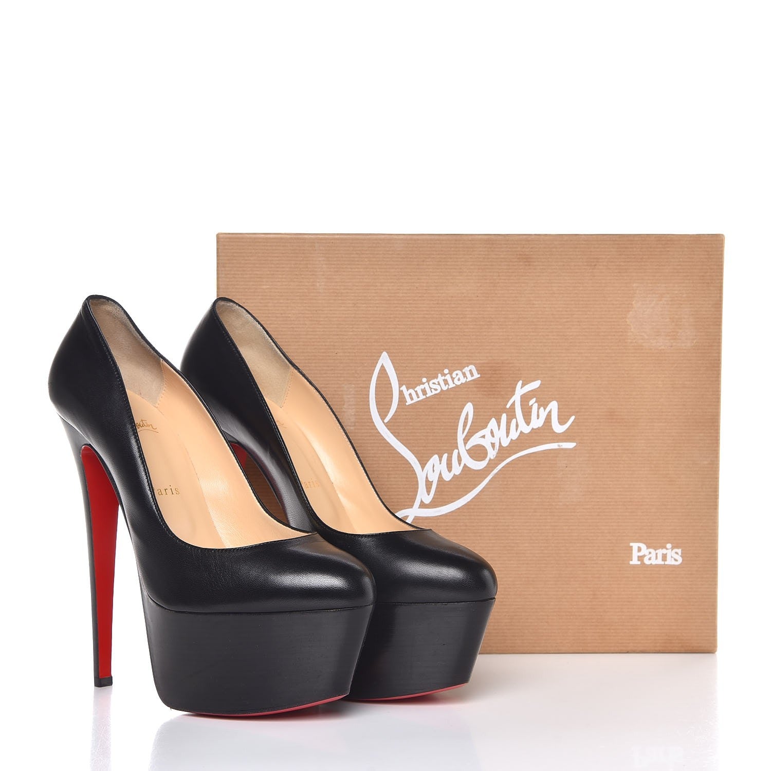 Christian Louboutin Kid Victoria 160 Pumps 40 Black 8 of 8