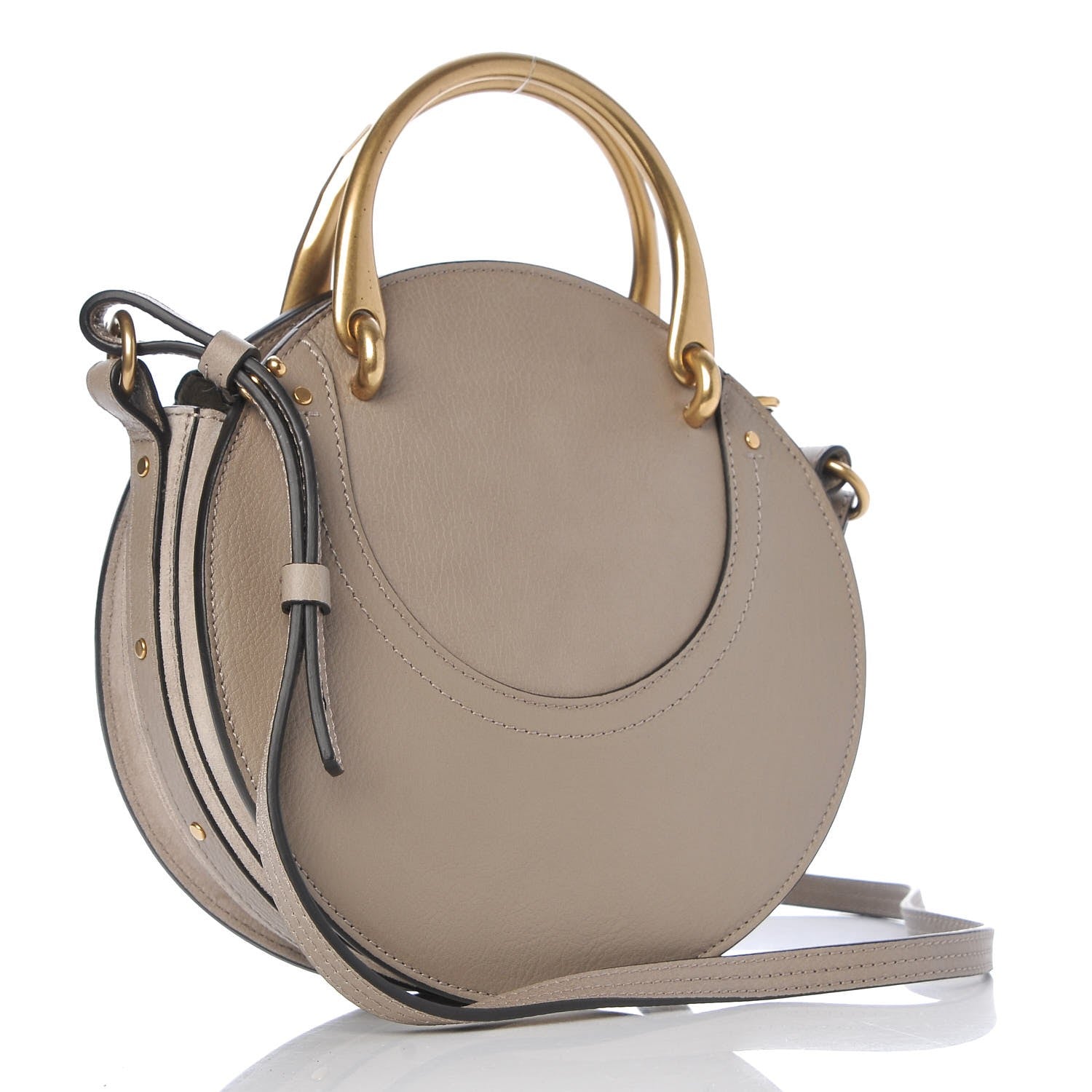 Chloe Calfskin Suede Small Pixie Bag Motty Grey 4 of 8