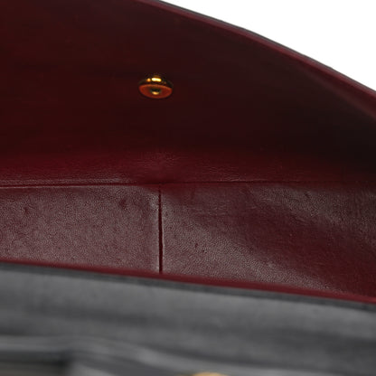 Chanel Lambskin Quilted XL Jumbo Single Flap Black 5 of 11