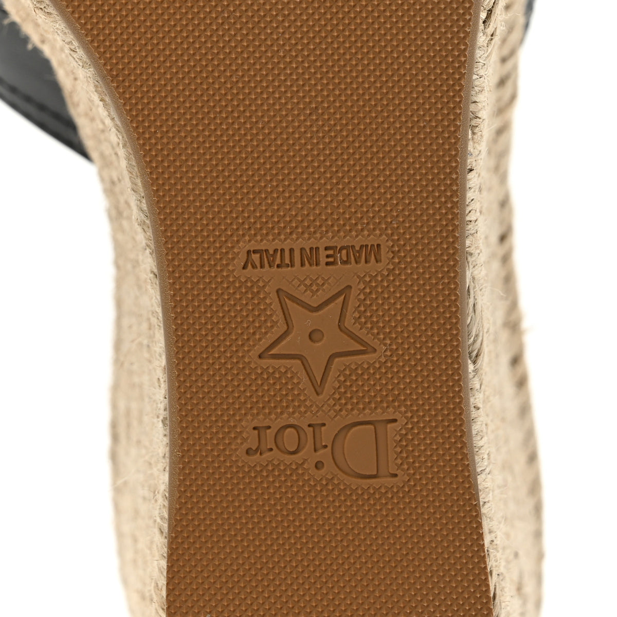 Calfskin 30 Montaigne Wedge Slide 41.5 Black