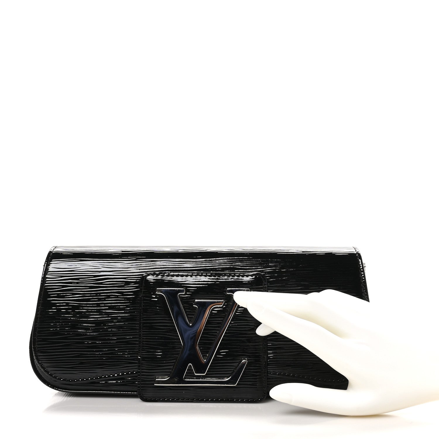 Louis Vuitton Epi Electric Sobe Clutch Black 2 of 9
