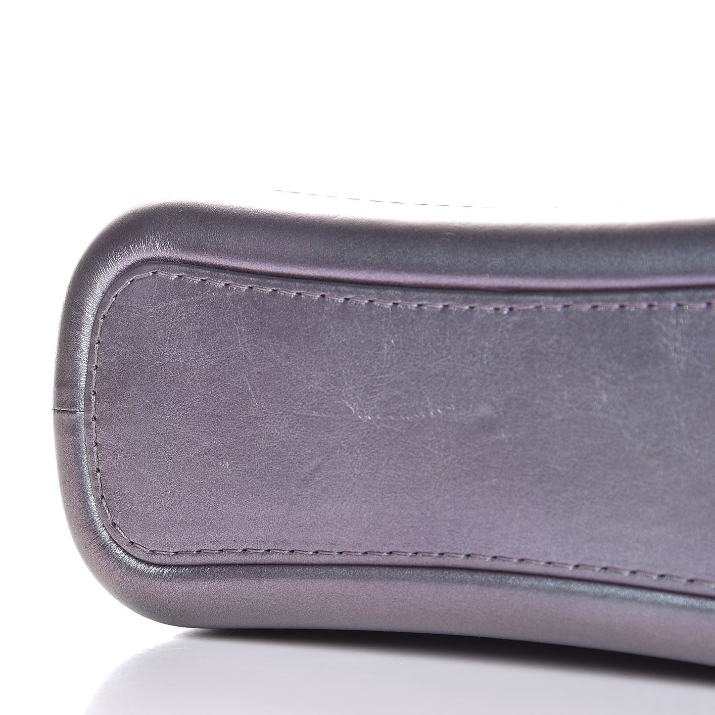 Iridescent Lambskin Calfskin Quilted Small Gabrielle Hobo Light Purple
