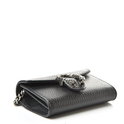 Gucci Calfskin Dionysus Coin Purse Black 4 of 7