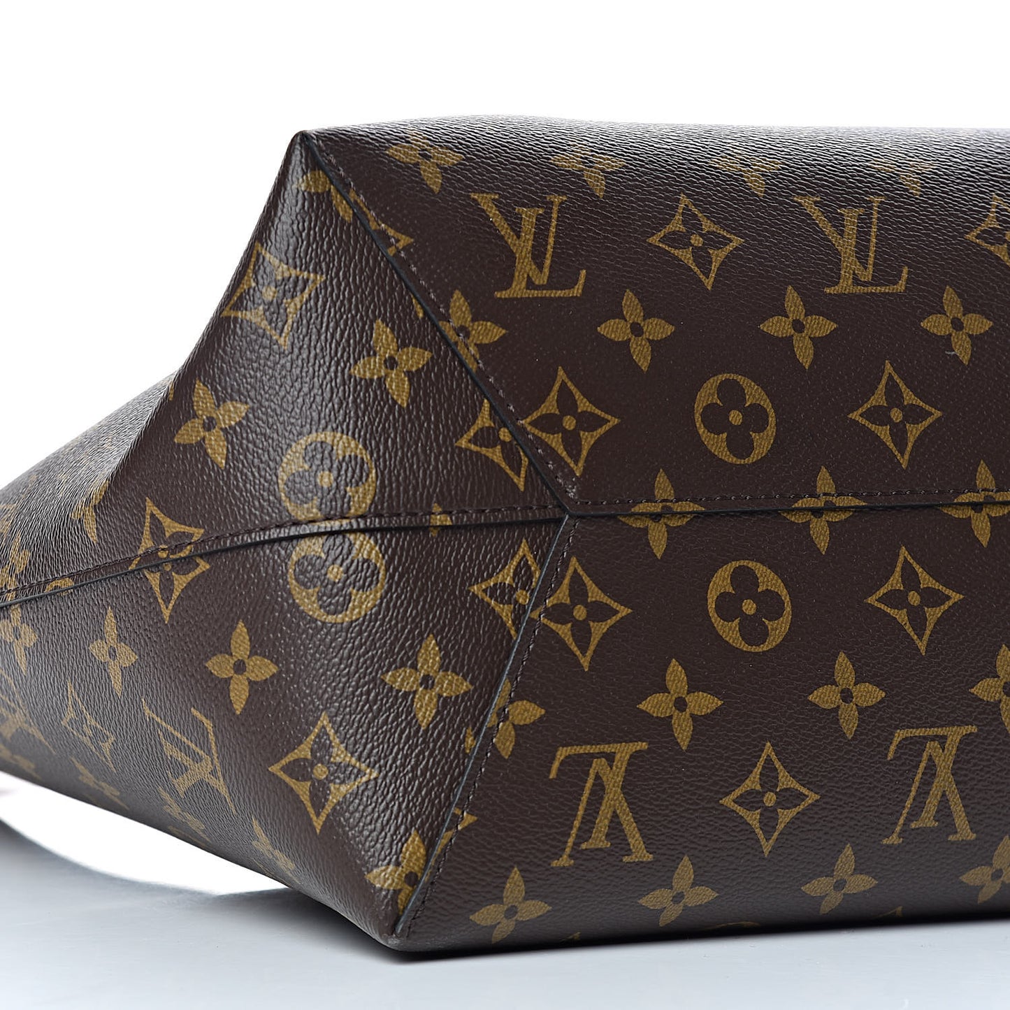 Monogram Flower Hobo Beige
