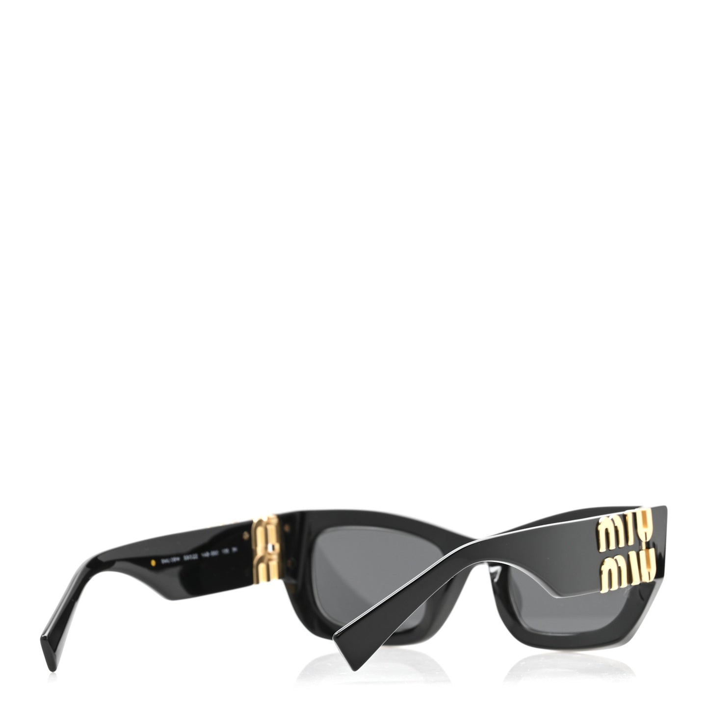 Acetate Glimpse Sunglasses SMU09W Black
