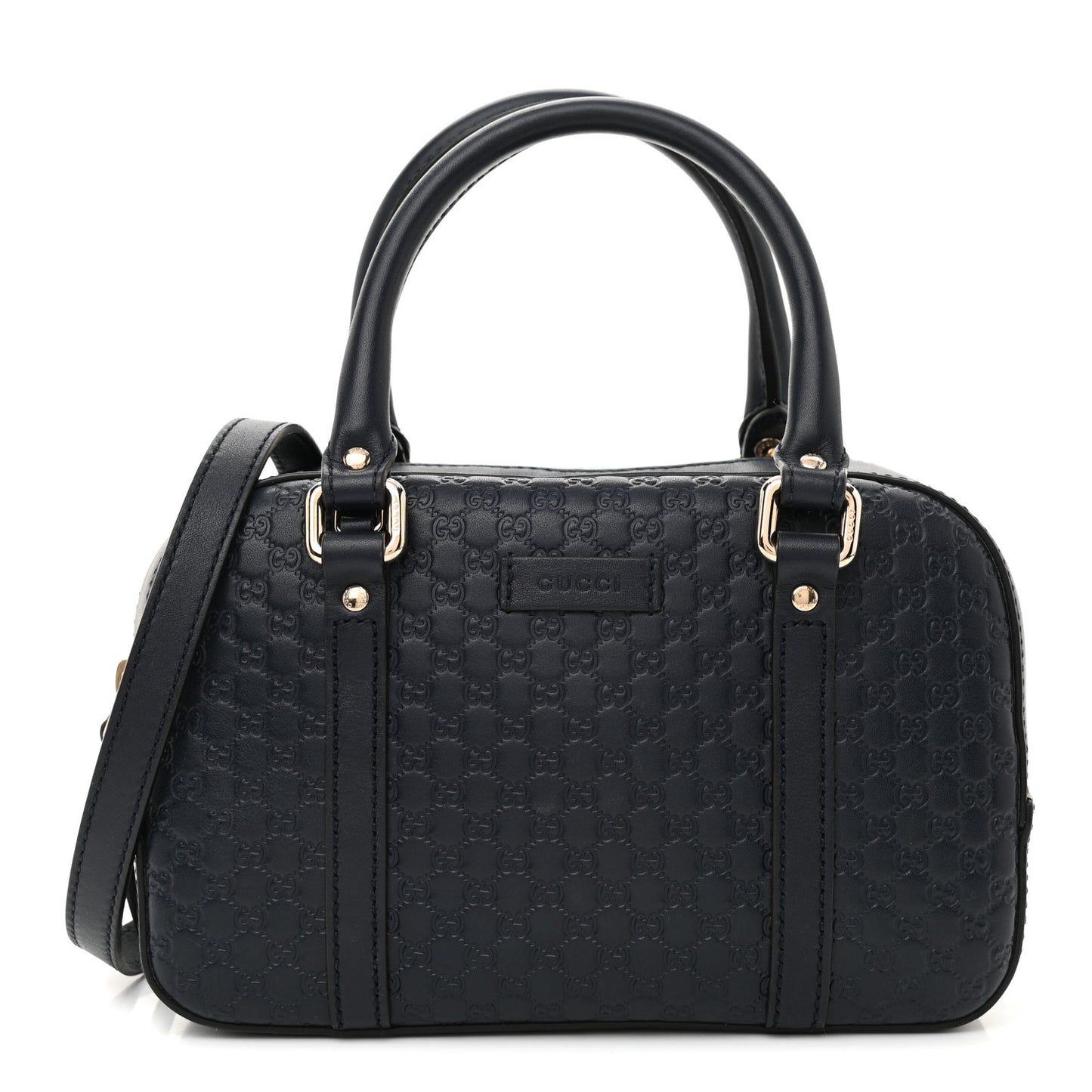 Soft Microguccissima Small Crossbody Bag Blue