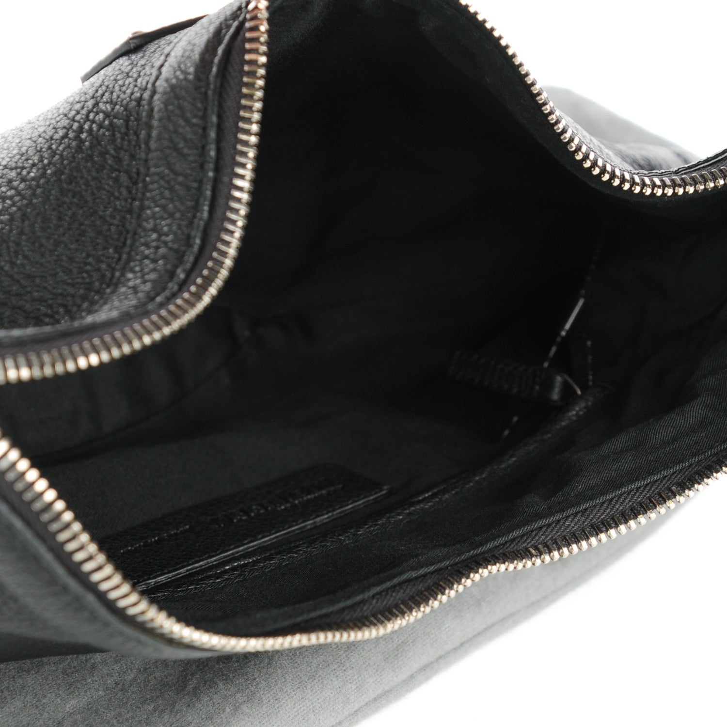 Alexander McQueen Calfskin De Manta Clutch Black 5 of 7