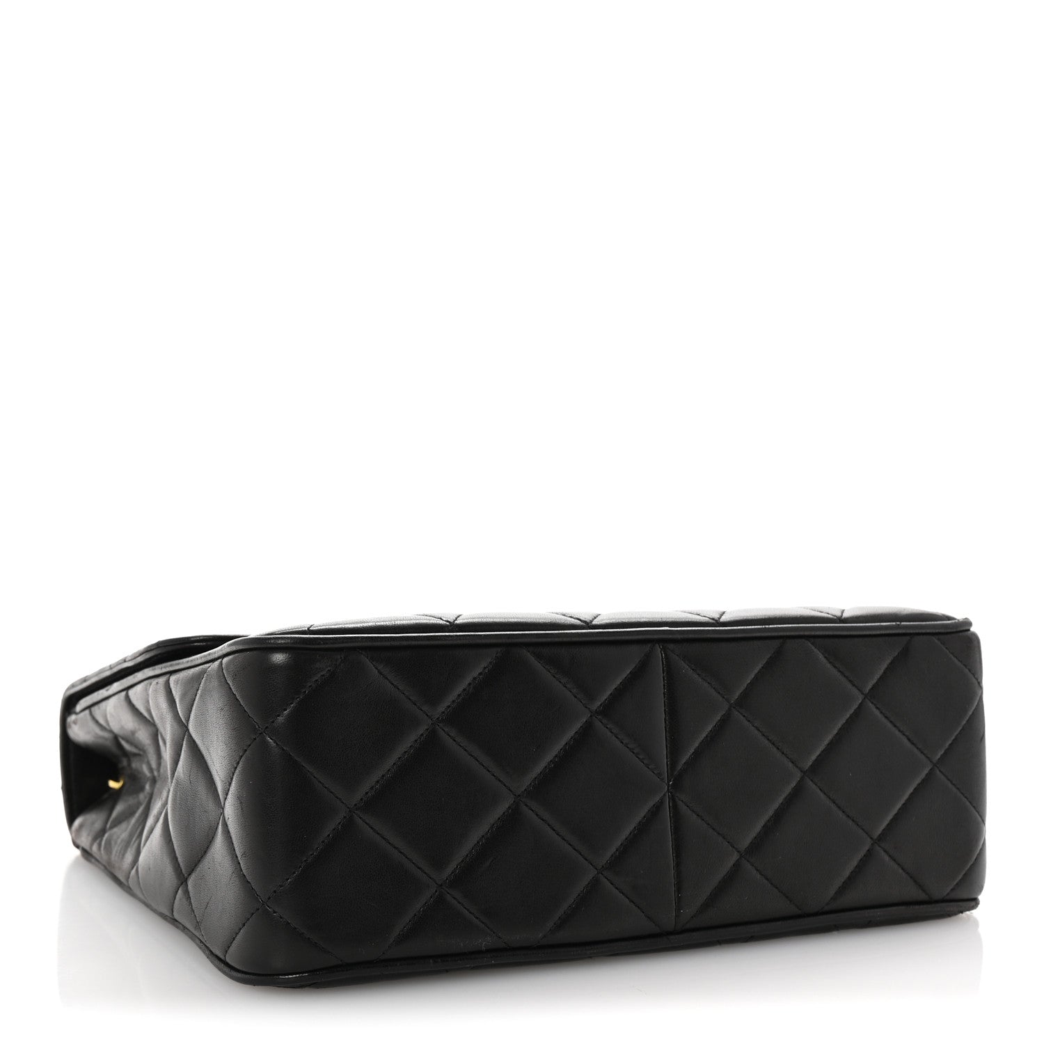 Chanel Lambskin Quilted Medium Square Flap Bag Black 4 of 10