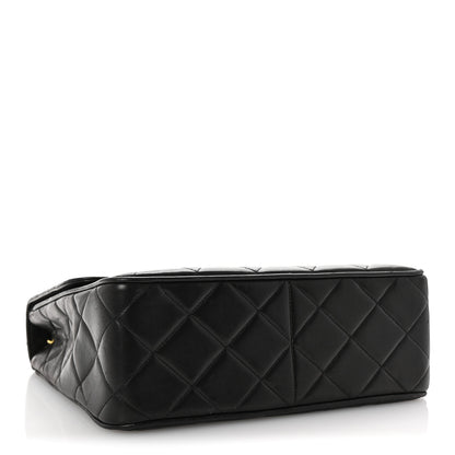 Chanel Lambskin Quilted Medium Square Flap Bag Black 4 of 10
