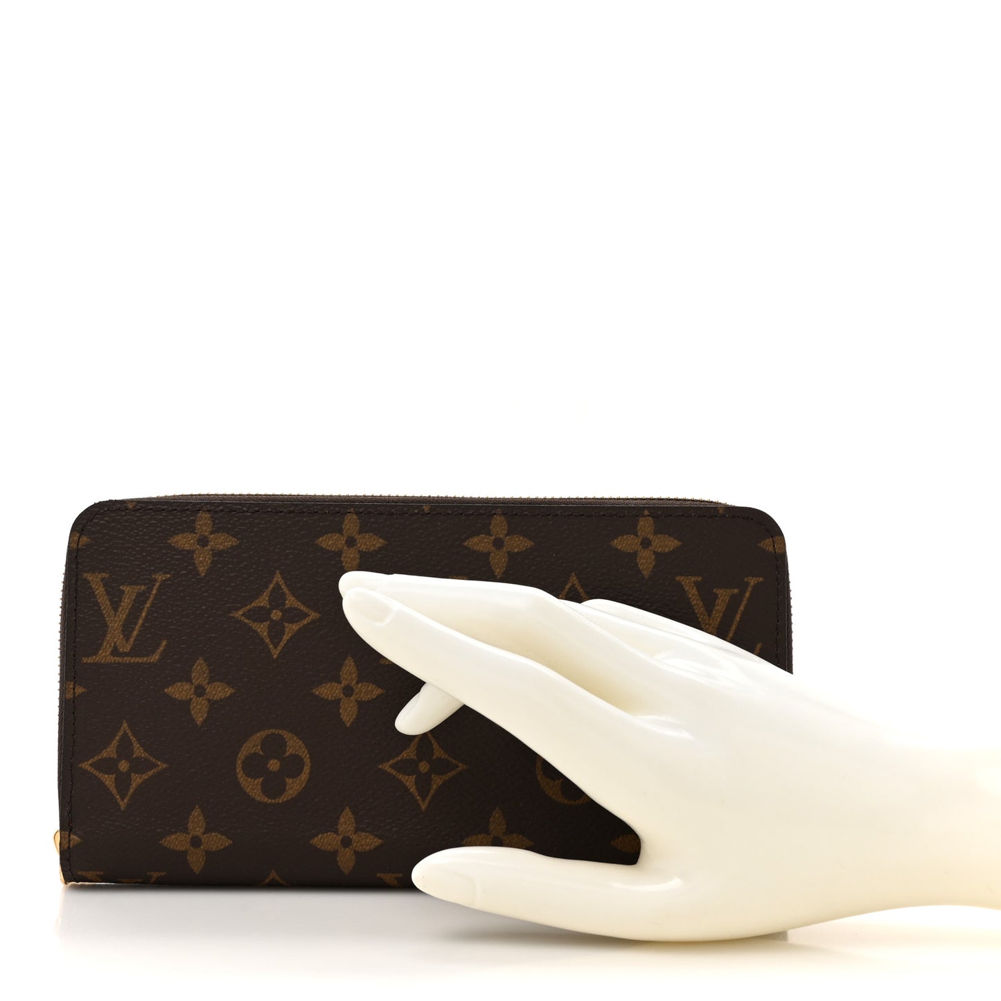 Monogram Zippy Wallet Coquelicot