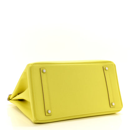 Hermes Epsom Birkin 35 Lime 4 of 10