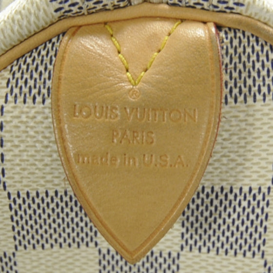 Louis Vuitton Damier Azur Speedy 30 9 of 10