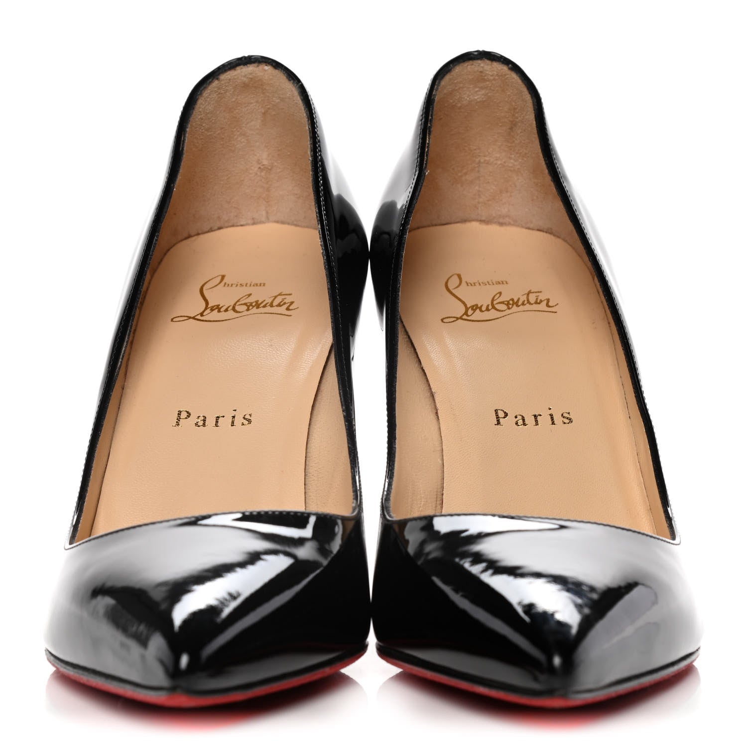 Christian Louboutin Patent Pigalle 85 Pumps 36.5 Black 2 of 10