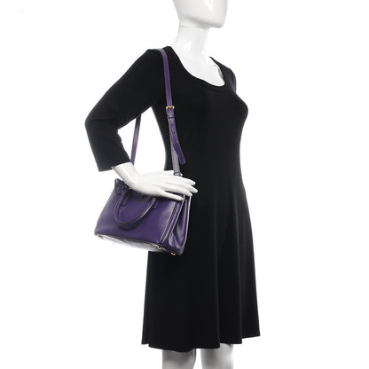 Prada Saffiano Small Galleria Double Zip Tote Viola 2 of 14