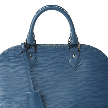Louis Vuitton Epi Alma PM Cyan 8 of 9