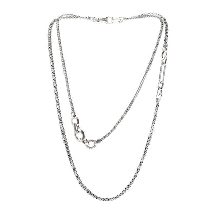 John Hardy Sterling Silver Double Remix Transformable Necklace 4 of 8