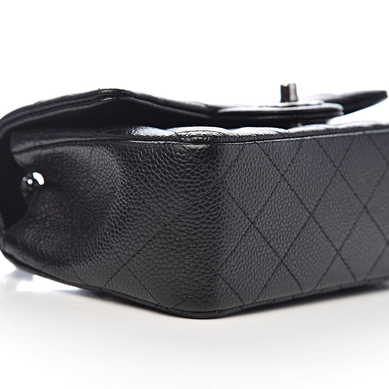 Chanel Caviar Quilted Mini Rectangular Flap Black 8 of 11