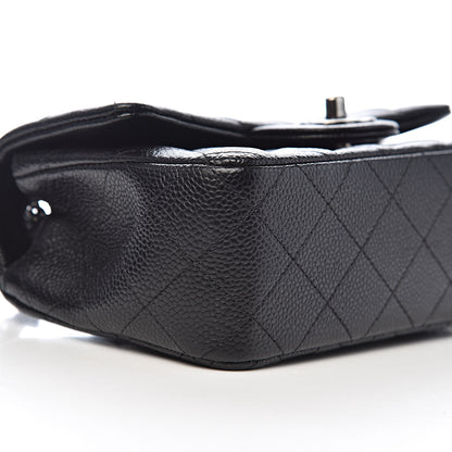 Chanel Caviar Quilted Mini Rectangular Flap Black 8 of 11