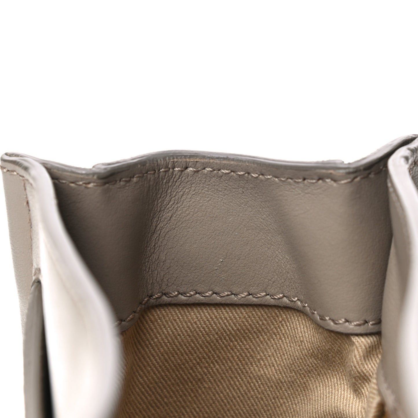 Calfskin Small Tess Day Bag Motty Grey