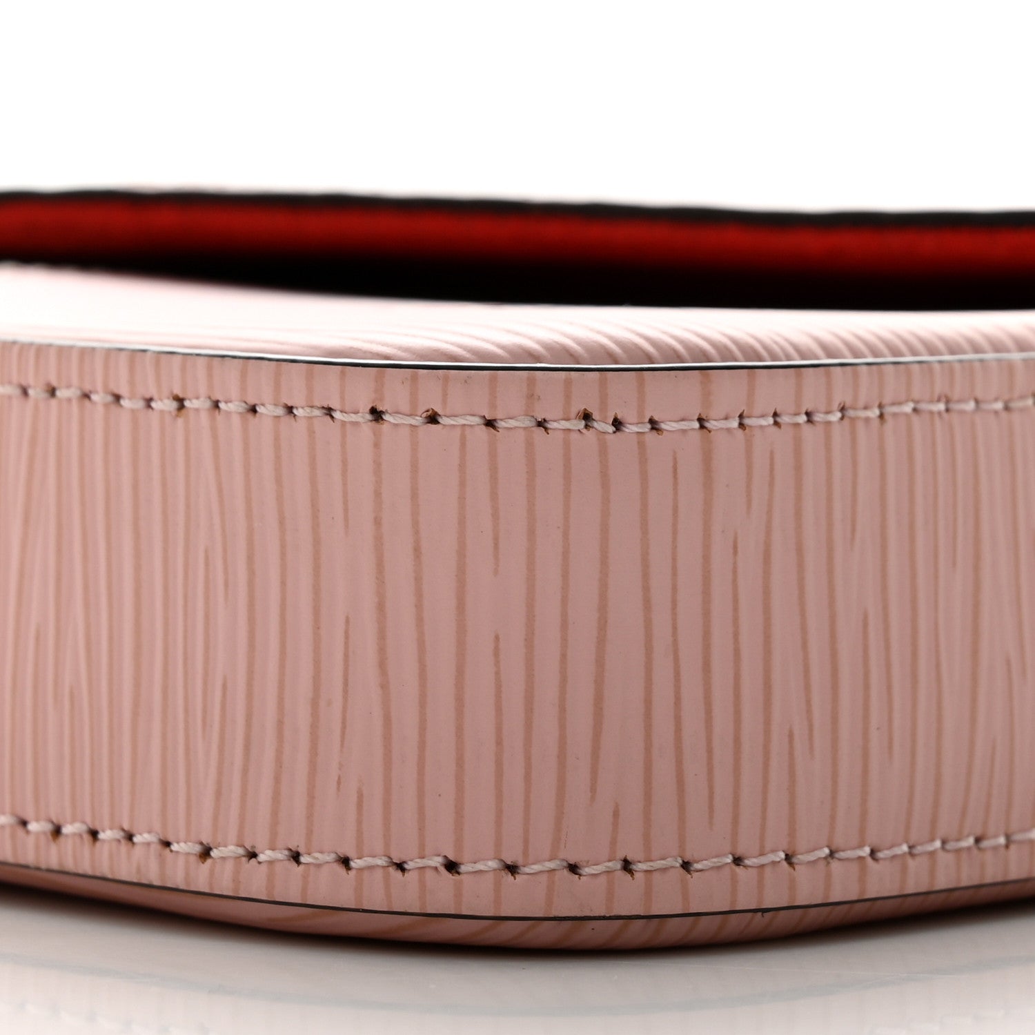 Louis Vuitton Epi Pochette Felicie Rose Ballerine Stripe 11 of 11