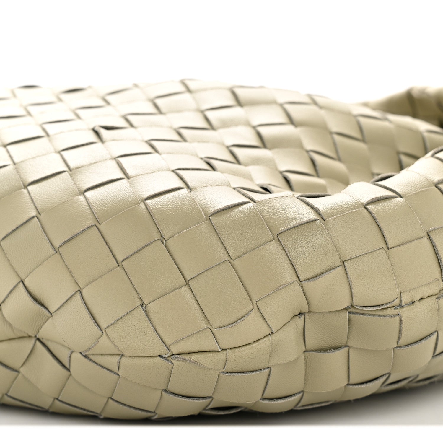 Bottega Veneta Nappa Intrecciato Teen Jodie Hobo Travertine 9 of 11