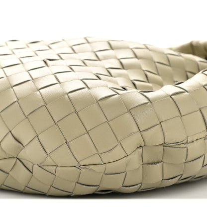 Bottega Veneta Nappa Intrecciato Teen Jodie Hobo Travertine 9 of 11