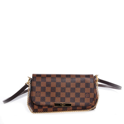 Louis Vuitton Damier Ebene Favorite PM 1 of 9