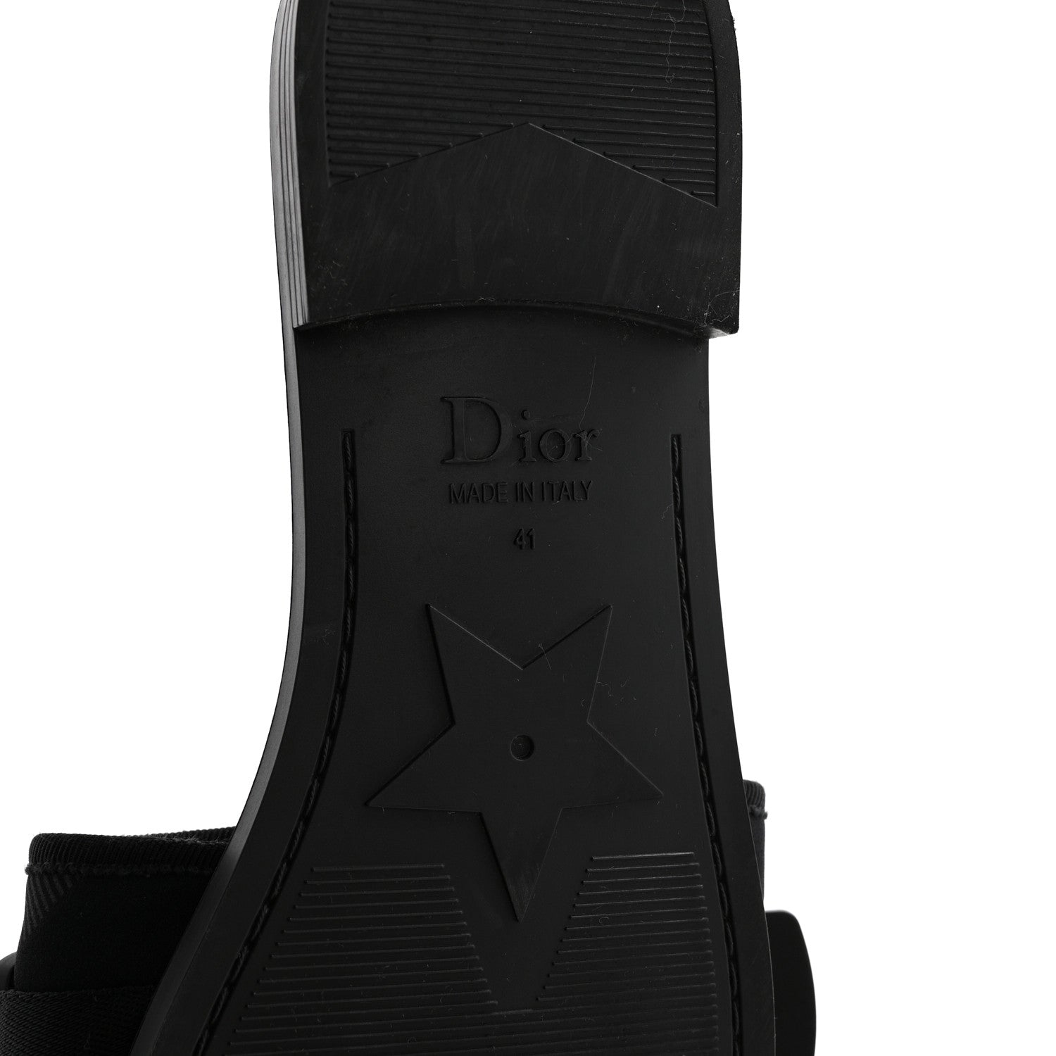 Christian Dior Technical Stretch Fabric Camouflage Dio(r)evolution Slide Sandals 41 Black Military 7 of 10