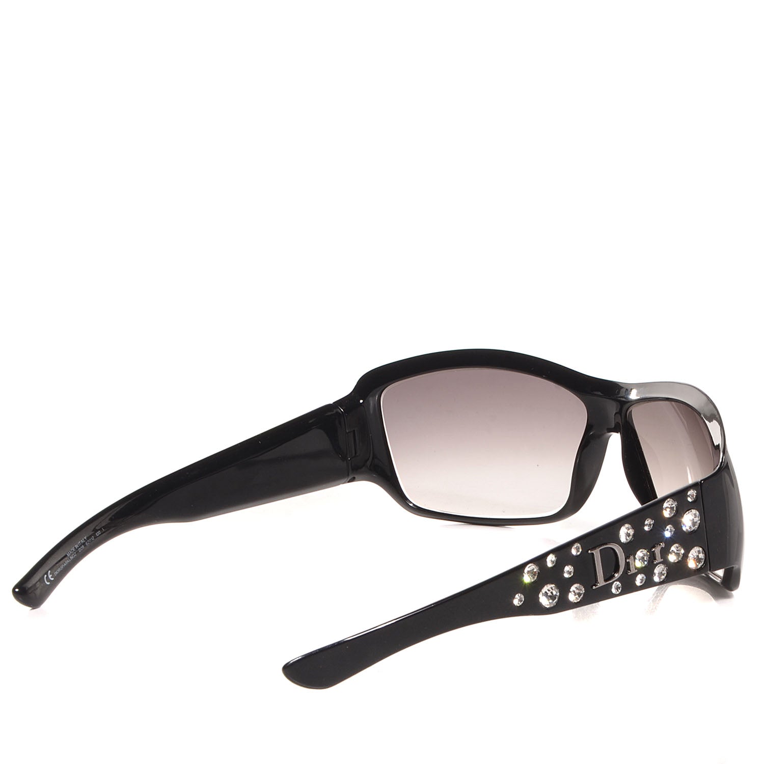 Christian Dior Sparkling 2 Strass Sunglasses Black 83770