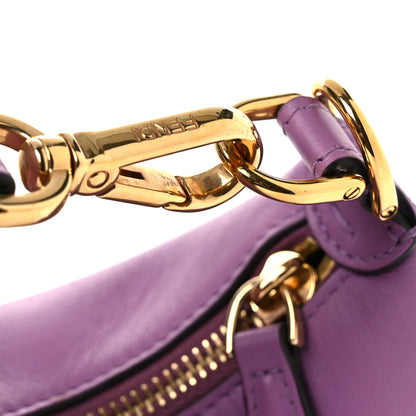 Fendi Vitello Grace New Matte Nano Fendigraphy Hobo Charm Agapanto 11 of 11