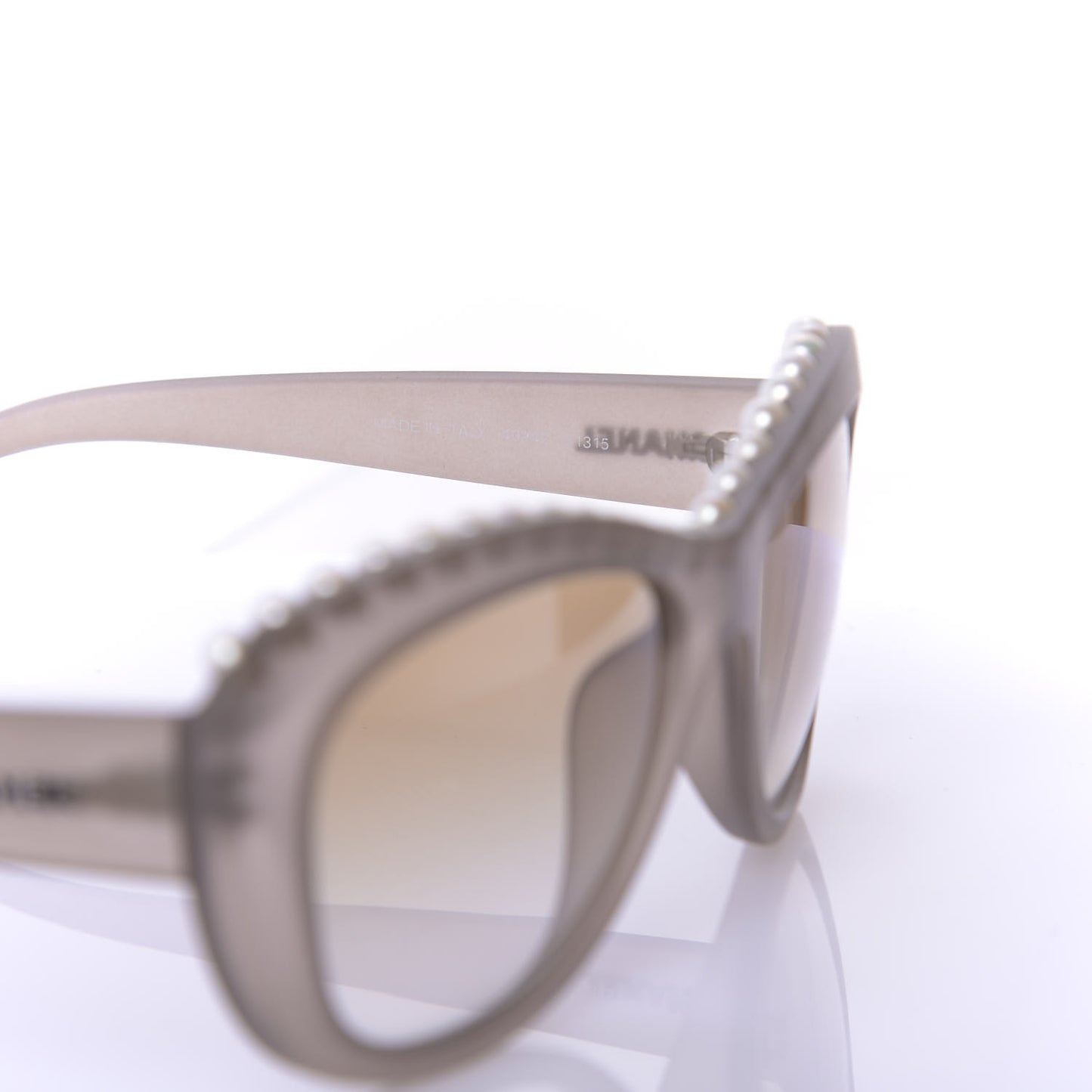 Freshwater Cultured Pearl Butterfly Sunglasses 6038 H Taupe