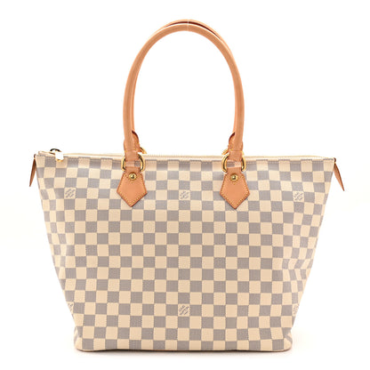 Louis Vuitton Damier Azur Saleya MM 1 of 9