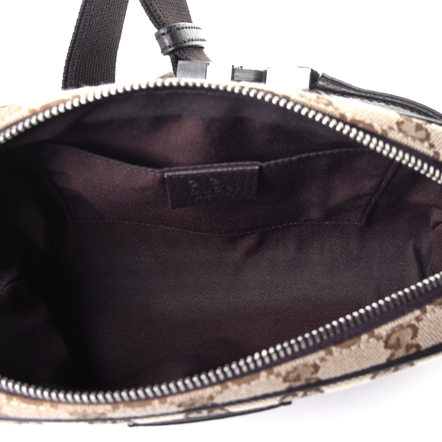 Monogram Belt Bag Dark Brown